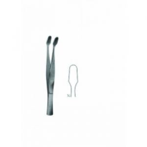 KUHNE Cover glass forceps 105 mm