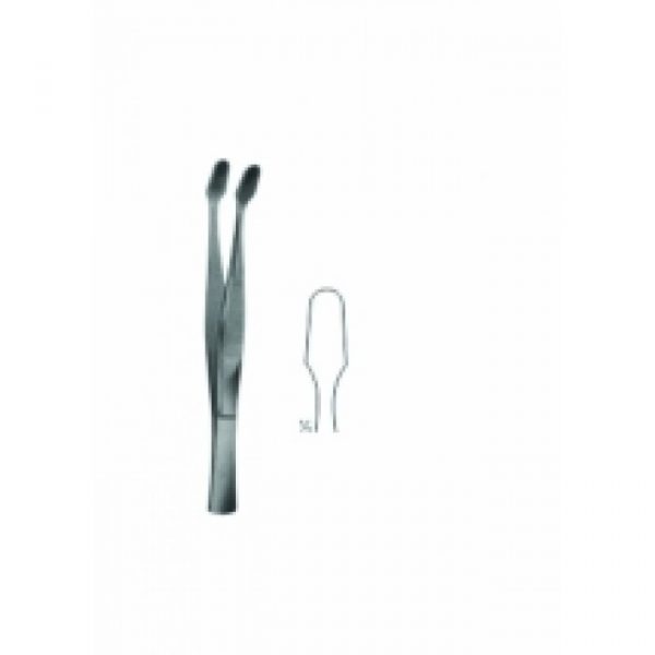 KUHNE Cover glass forceps 105 mm